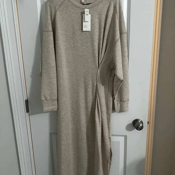 Ann Taylor-HAVEN-Well Within- Cute Sweatshirt dress.  So soft and comfortable. - Picture 3 of 9